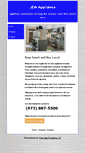 Mobile Screenshot of jemappliance.com